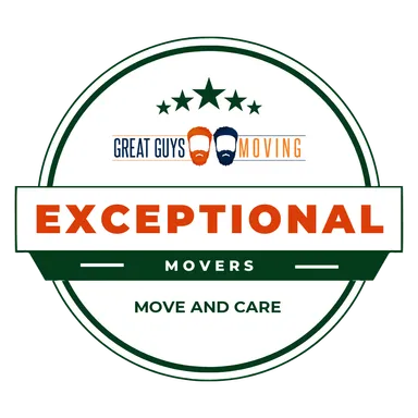 Great Guys Movers Move and Care. Exceptional Movers Rating