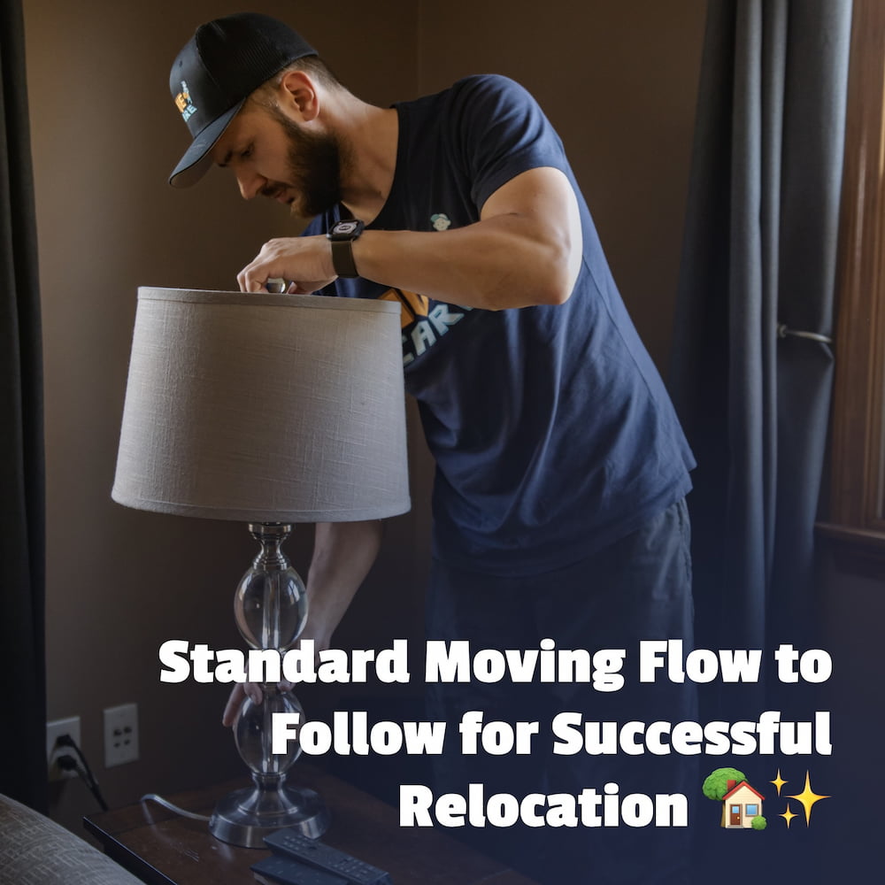 Standart Moving Flow to Follow for Successful Relocation | Instagram Post