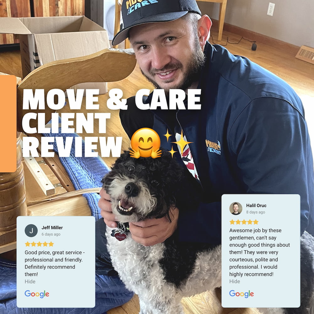 Move and Care Client Reviews | Instagram Post