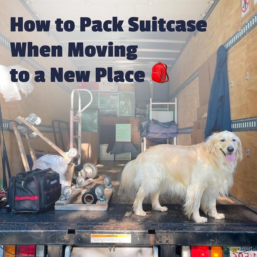 How to Pack Suitcase When Moving to a New Place | Instagram Post