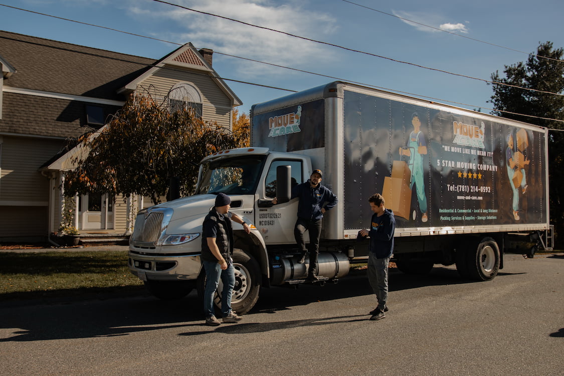 Move and Care Moving Truck