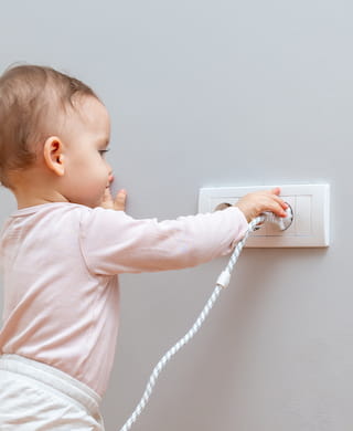Childproofing cabinet locks installed in a Cambridge townhouse
