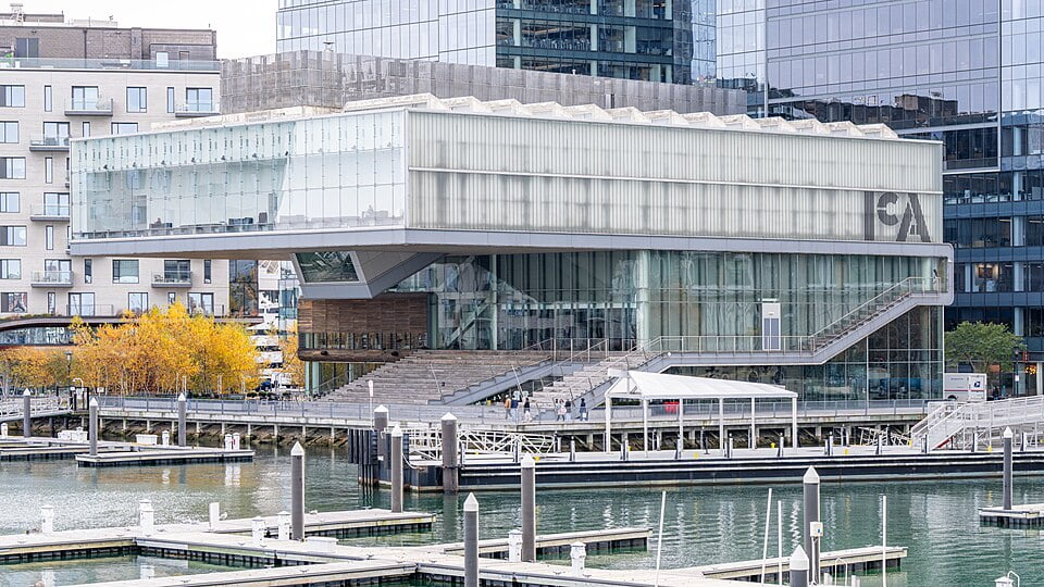 Institute of Contemporary Art on the Boston waterfront