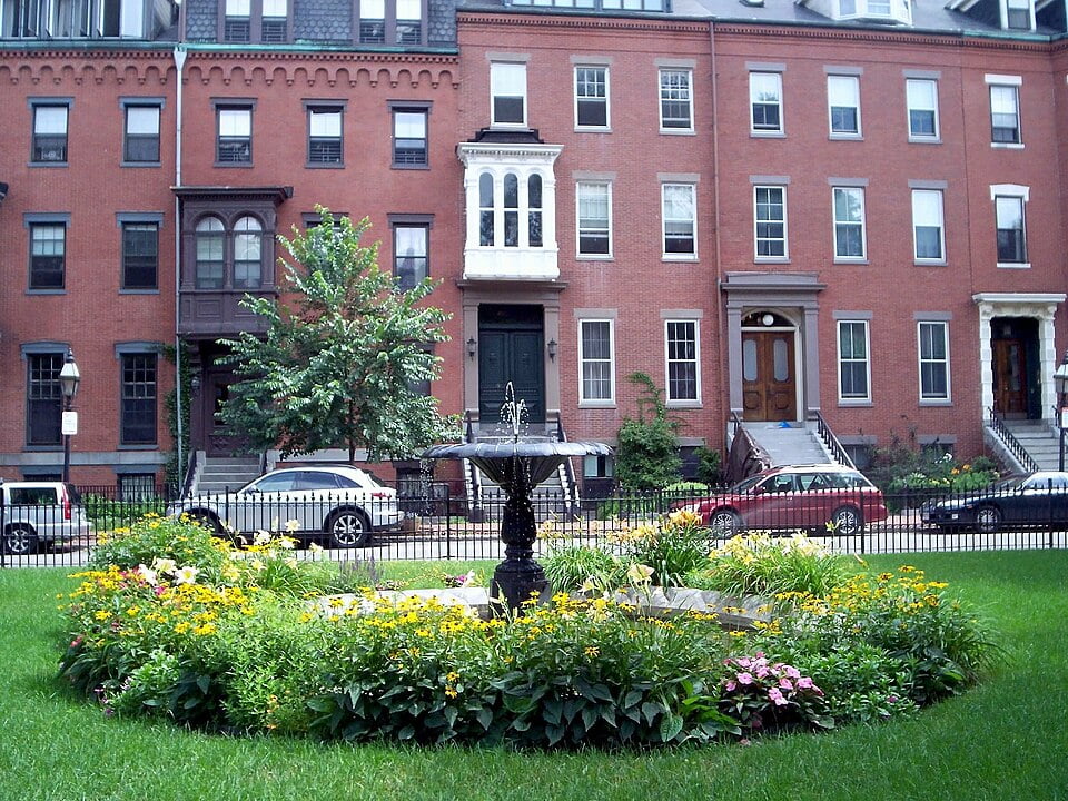 Union Park brownstones in Boston&rsquo;s South End